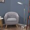 Hastings Home Natural Daylight Floor Lamp, Tall Gooseneck Reading, 27W Full Spectrum Bulb (Chrome) 346039YCY - alternate 2